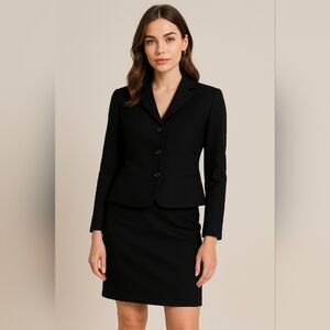 Laurel Women's Black Business Suit - Blazer Jacket